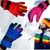 Guantes Niños Frio Nieve Impermeables Acolchados Jeans710