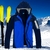 Imagen de Campera 2 en 1 hombre térmica ski nieve lluvia