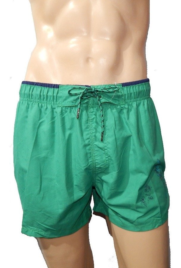 Mayas Importada Cambia Color Estampa Shorts Traje Bano jeans710