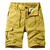 Bermuda Cargo De Gabardina Hombre Shorts - comprar online