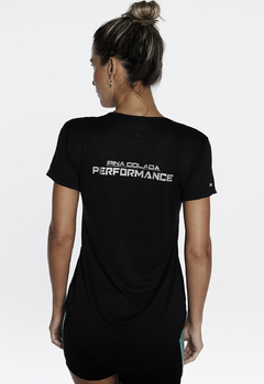 Camiseta Fresh Dry Alongada Performance Preta - comprar online