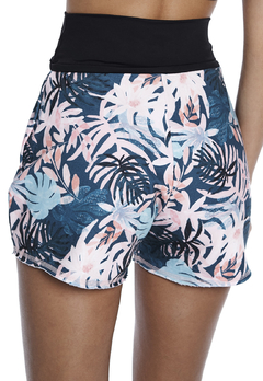 Shorts Molecotton Estampado Tropical na internet