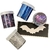 kit glitter gel makeup + stencil batman