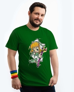 Camiseta Sakura em tinta e rabiscos - loja online