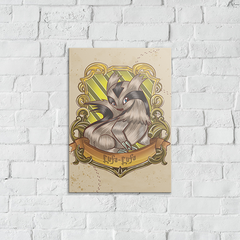 Placa Decorativa A5 Lufa-Lufa - Harry Potter Mashup - comprar online