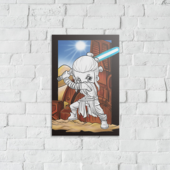 Placa Decorativa A5 Rey Skywalker - Star Wars - comprar online