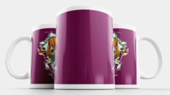 Caneca Sakura em tinta e rabiscos - comprar online