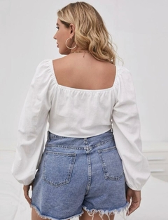 Cropped Plus Size Lin - comprar online