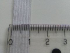 Elástico blanco 10 mm - comprar online