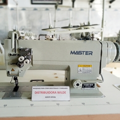 Máquina doble aguja plana Máster MA842D