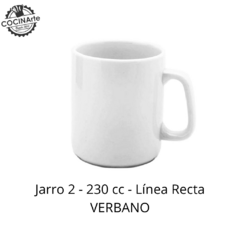 TAZA Y PLATO VERBANO LINEA RECTA - tienda online