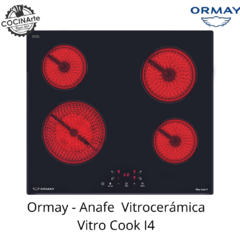 ORMAY - ANAFE VITROCERÁMICA - VITRO COOK I4