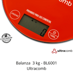 ULTRACOMB - BALANZA 3KG - BL6001 - comprar online