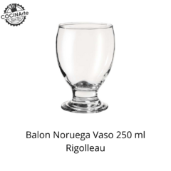 BALON NORUEGA VASO 250 ML RIGOLLEAU