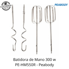 PEABODY - BATIDORA DE MANO 300 W - PE-HM550R - comprar online