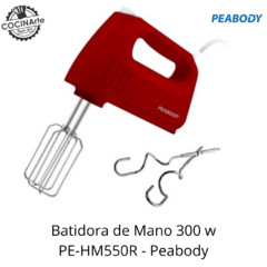 PEABODY - BATIDORA DE MANO 300 W - PE-HM550R