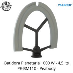 PEABODY - BATIDORA PLANETARIA 1000 W - 4,5 LITROS - PE-BM110 - COCINArte 