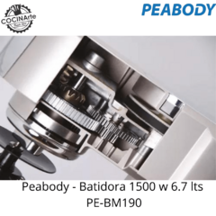 Imagen de PEABODY - BATIDORA PLANETARIA 1500 W - 6,7 LITROS - PE-BM190