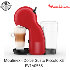 MOULINEX - CAFETERA MULTIBEBIDA - DOLCE GUSTO PICCOLO XS - PV1A0558 - comprar online