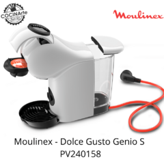 MOULINEX - CAFETERA MULTIBEBIDA - DOLCE GUSTO GENIO S - PV240158 - COCINArte 