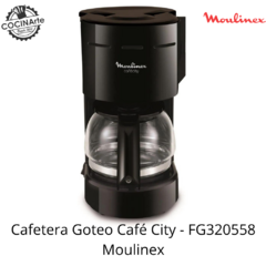 MOULINEX - CAFETERA GOTEO CITY PERFECTA - FG320558 en internet