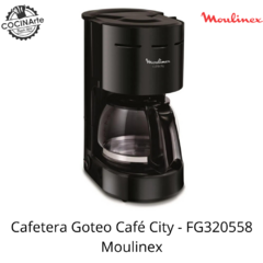 MOULINEX - CAFETERA GOTEO CITY PERFECTA - FG320558