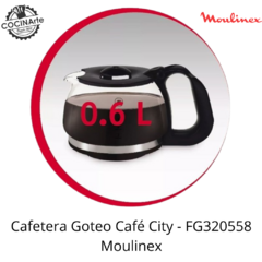 MOULINEX - CAFETERA GOTEO CITY PERFECTA - FG320558