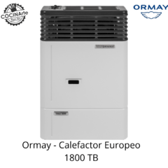 ORMAY - CALEFACTOR EUROPEO 1800 TB