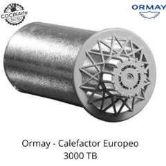 ORMAY - CALEFACTOR EUROPEO 3000 TB/TBU en internet