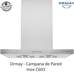 ORMAY - CAMPANA INOX C603