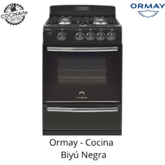 ORMAY - COCINA BIYÚ NEGRA