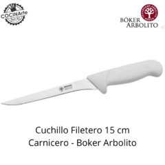 CUCHILLO FILETERO 15 CM CARNICERO BOKER ARBOLITO