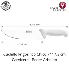 CUCHILLO FRIGORÍFICO CHICO 7" 17.5 CM CARNICERO BOKER ARBOLITO - comprar online