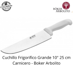 CUCHILLO FRIGORÍFICO GRANDE 10" 25 CM CARNICERO BOKER ARBOLITO