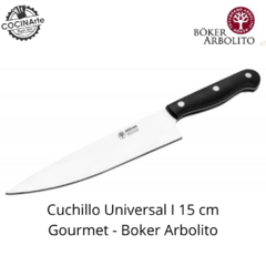 CUCHILLO UNIVERSAL I 15 CM GOURMET BOKER ARBOLITO