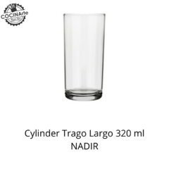 CYLINDER TRAGO LARGO 320 ML NADIR