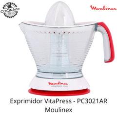 MOULINEX - EXPRIMIDOR VITAPRESS RED - PC3021AR