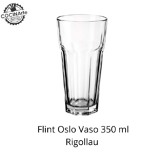 FLINT OSLO VASO TRAGO LARGO 350 ML RIGOLLEAU