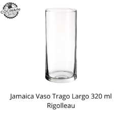 JAMAICA VASO TRAGO LARGO 320 ML RIGOLLEAU