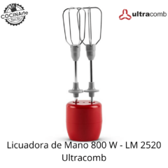 ULTRACOMB - LICUADORA DE MANO 800 W - LM 2520 en internet