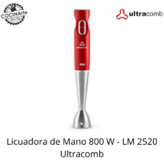 ULTRACOMB - LICUADORA DE MANO 800 W - LM 2520