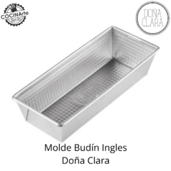 DOÑA CLARA - MOLDE BUDIN INGLES