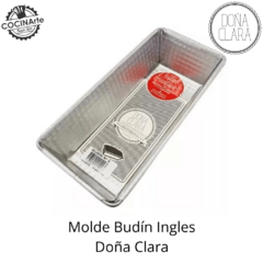 DOÑA CLARA - MOLDE BUDIN INGLES - tienda online