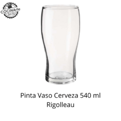 PINTA VASO CERVEZA 540 ML RIGOLLEAU