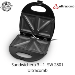 ULTRACOMB - SANDWICHERA 3 EN 1 - SW2801 - comprar online