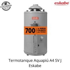 ESKABE - TERMOTANQUE AQUAPIÚ A4 SV J 700 L/H (40 LTS) - comprar online