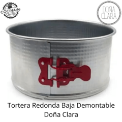 DOÑA CLARA - TORTERA REDONDA BAJA DESMONTABLE en internet