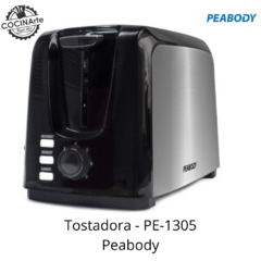 PEABODY - TOSTADORA ACERO - PE-T1305 - COCINArte 