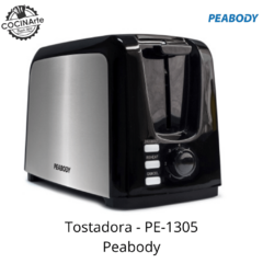 PEABODY - TOSTADORA ACERO - PE-T1305