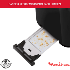 MOULINEX - TOSTADORA VITA - NEGRA - LT1A1858AR - tienda online